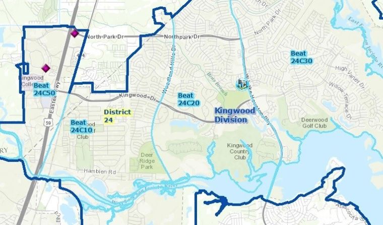 HPD Kingwood weekly crime summary