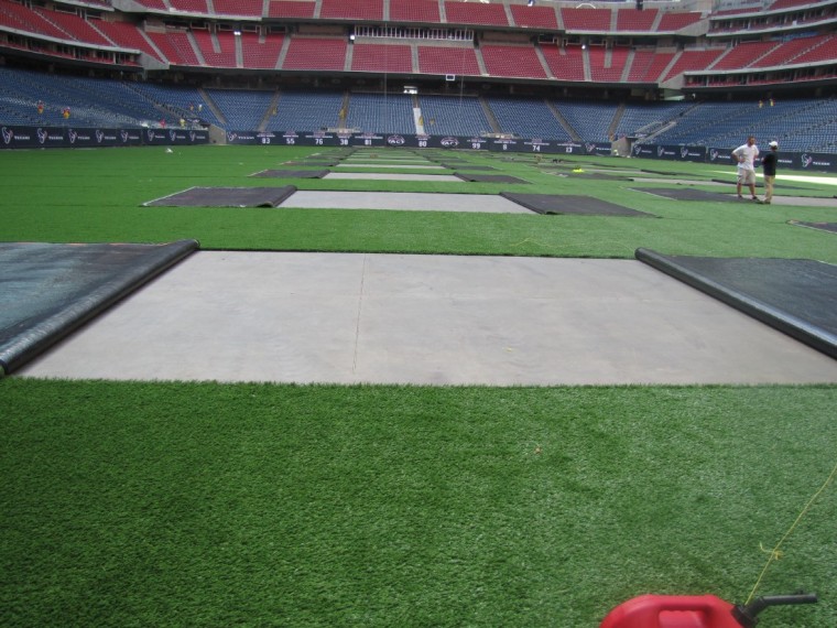 Hellas Installs Turf At NRG Stadium, Named Texans Preferred Turf Provider