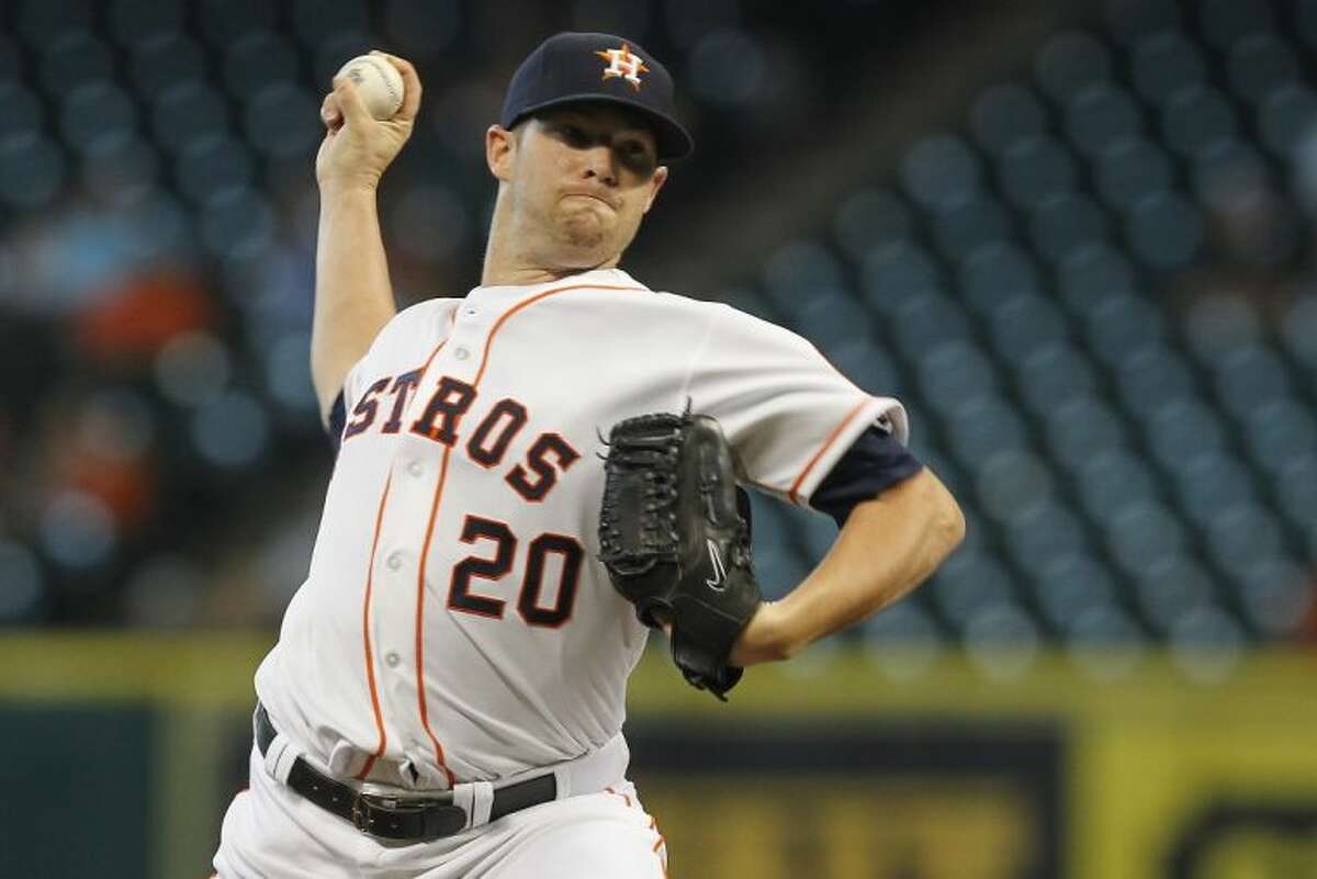 The Houston Astros traded starting pitcher Bud Norris to the Baltimore Orioles on Wednesday in exchange for outfielder L.J. Hoes and left-handed pitching prospect Josh Hader.