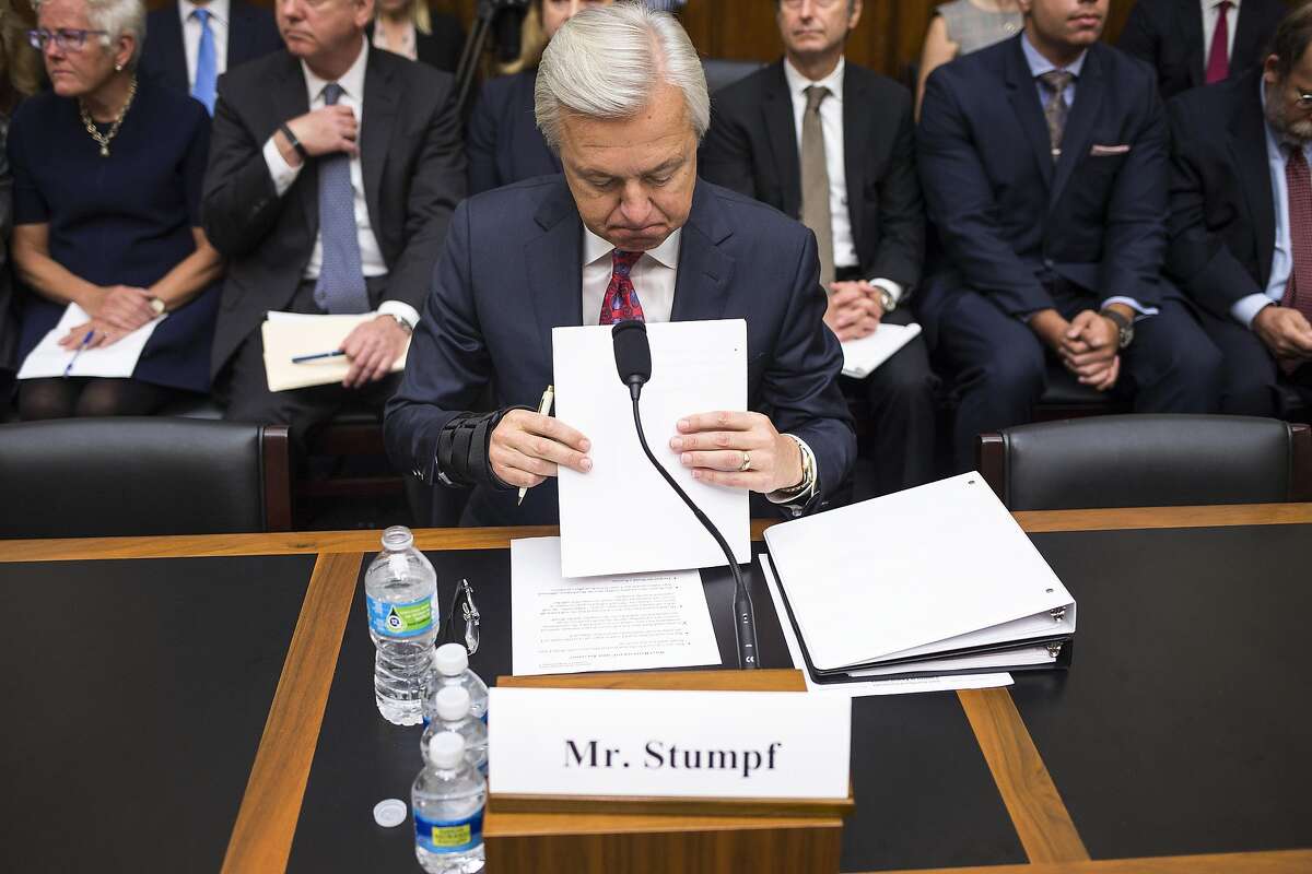 Wells Fargo CEO has a rough day on Capitol Hill