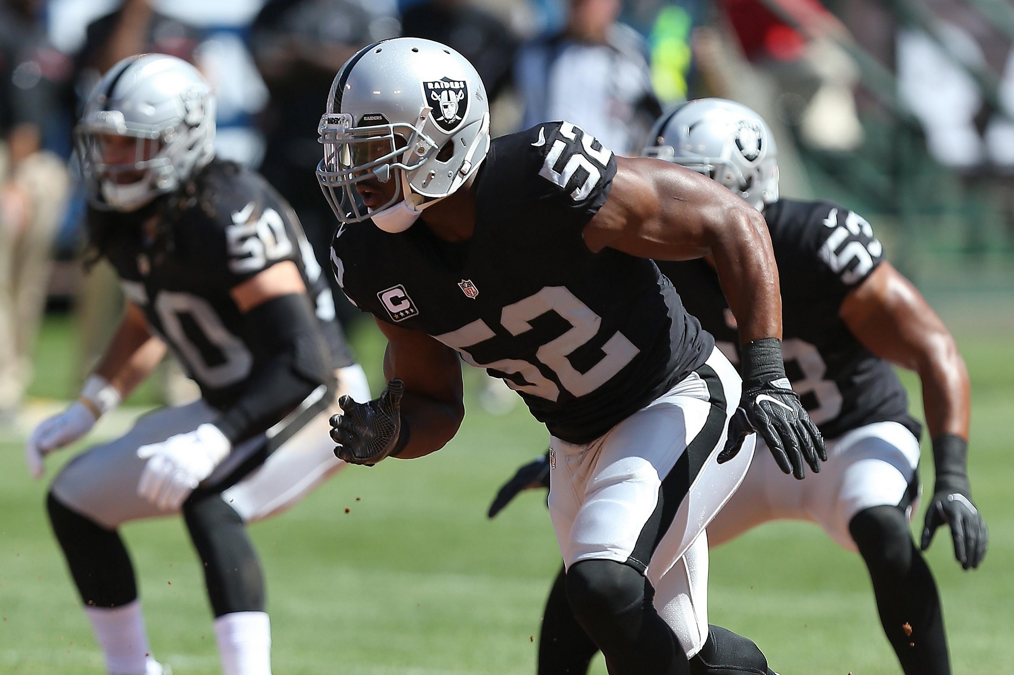 For Raiders, Khalil Mack's absence is hard to miss