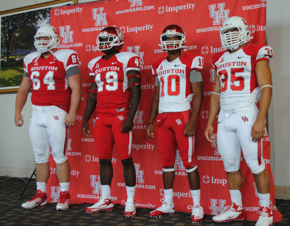 FOOTBALL University of Houston football team reveals new uniforms