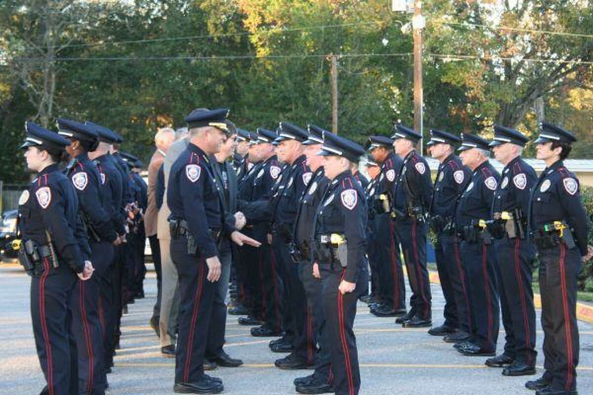 Formal inspection showcases Tomball Police Department