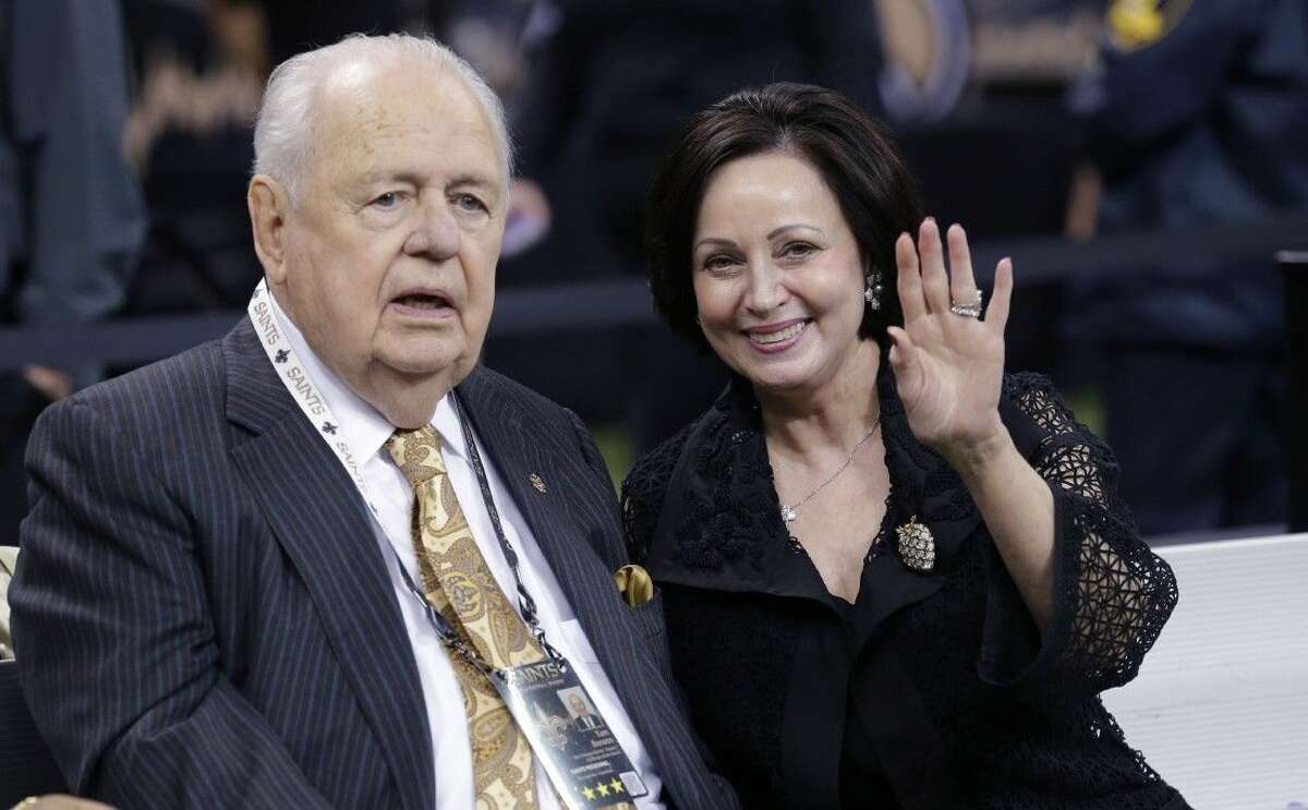 Though excluded from his will, Tom Benson's daughter and