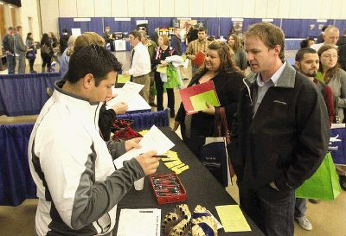 Jobseekers, companies look for a match at Conroe jobs fair