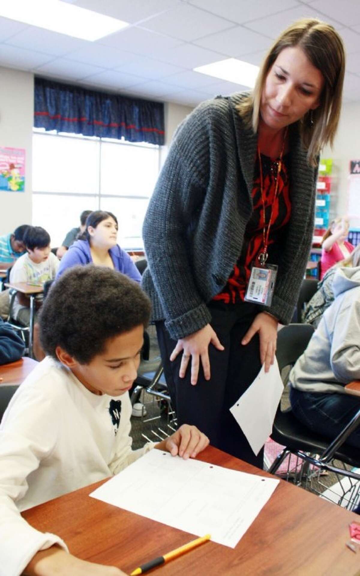 Junior High Teacher Wears Many Hats