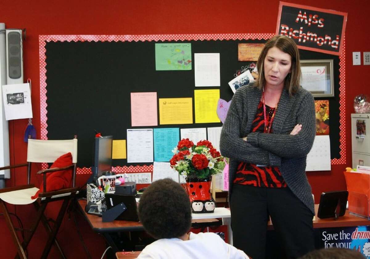 Junior high teacher wears many hats
