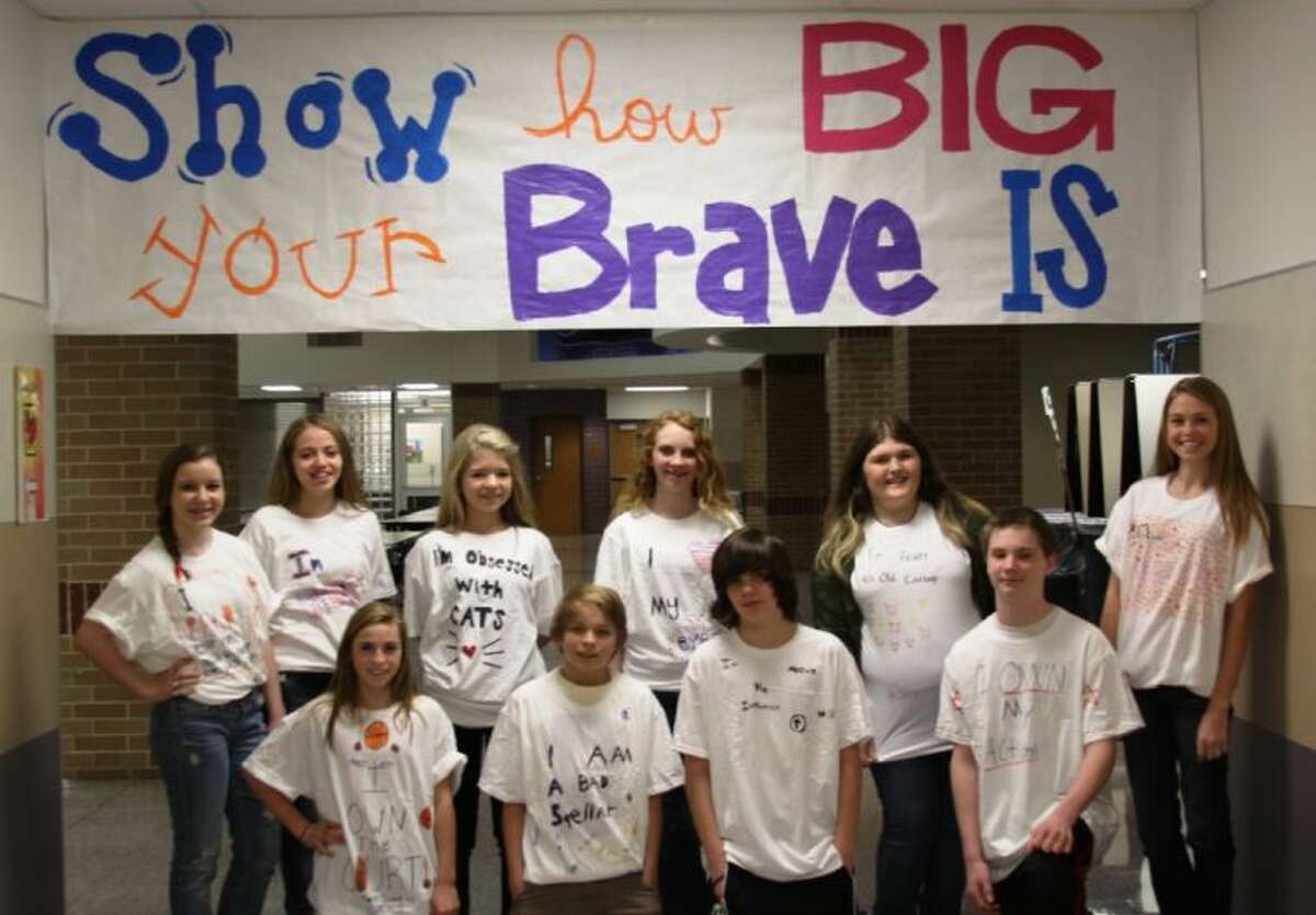 Montgomery Junior High celebrated their last pep rally of the year to the theme of "Be Brave, A Celebration of Who We Are.”