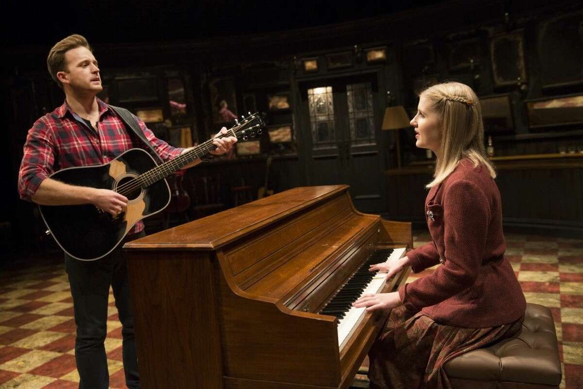 The story of the musical “ONCE” follows the simple tale of a young would-be songwriter, a Dubliner named Guy who repairs Hoover vacuum cleaners when not strumming his guitar. While singing at the pub, he meets a pretty young Czech woman that the authors have curiously named, Girl. The show has its final runs today at Houston’s Hobby Center at 2 and 7:30 p.m.