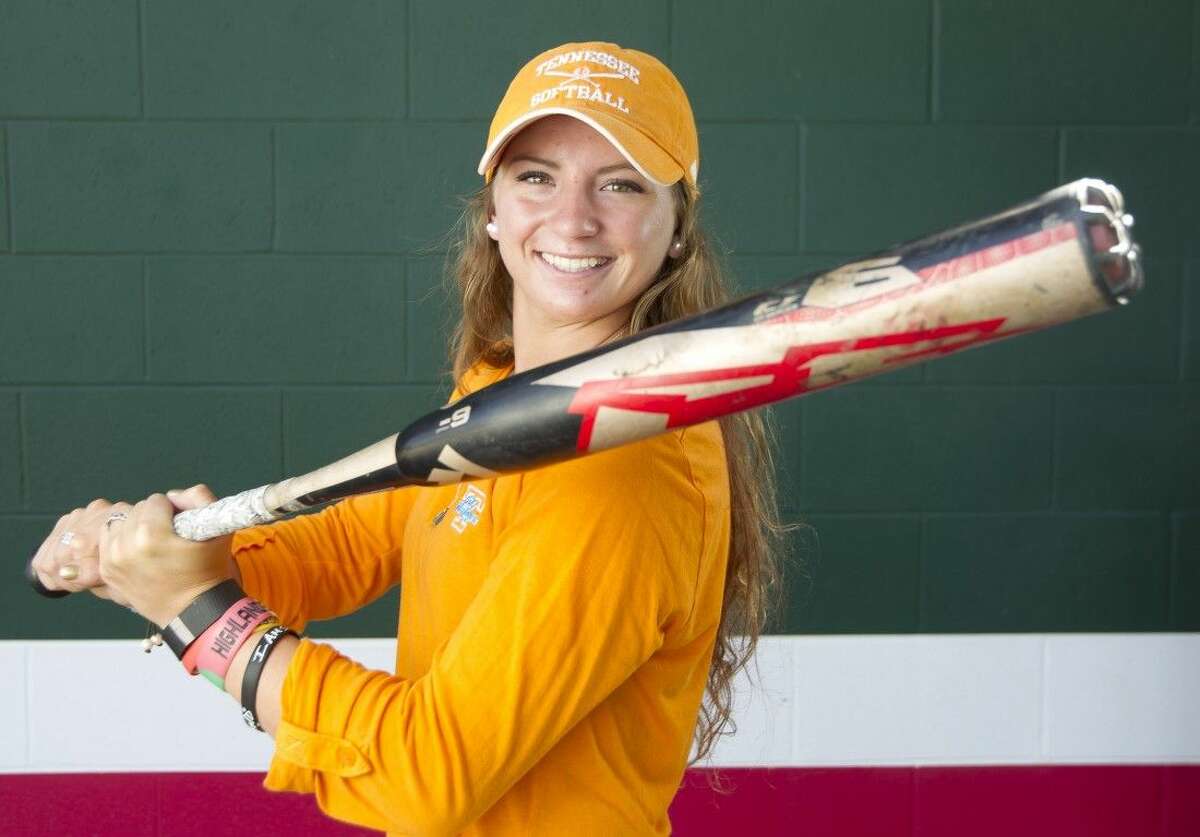 Aubrey Leach is off to a strong start for Tennessee softball this season.