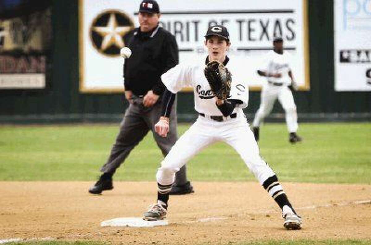 Conroe's Riley Wohlschlager and the Tigers will open District 16-6A play against The Woodlands tonight.