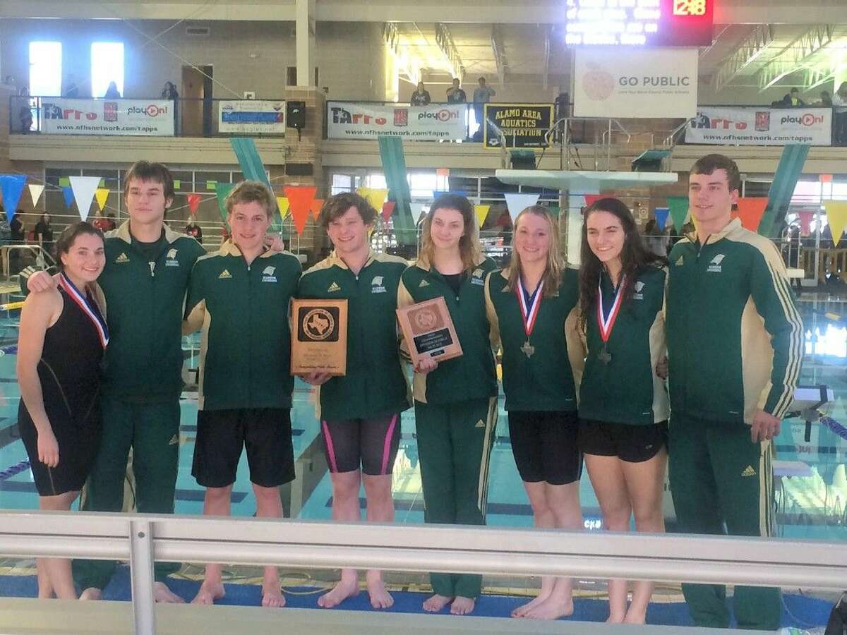 The Woodlands Christian Academy swimming team competed at the TAPPS Division III State Championships last Friday.