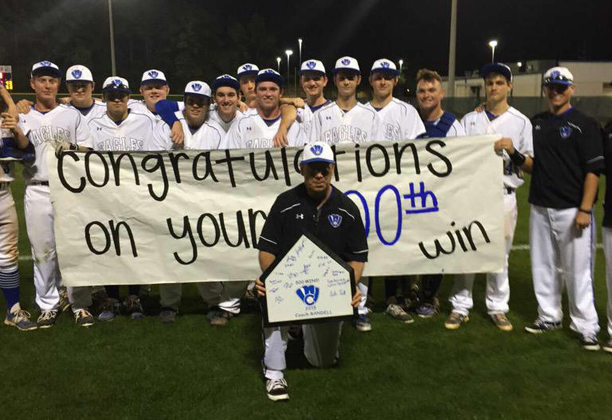New Caney baseball coach Donnie Randell won his 500th game of his coaching career with a victory over Galena Park on Monday.