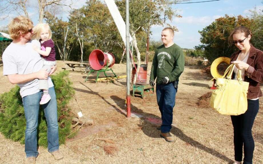 The Christmas Tree Farm Sees Upswing In Business Houston