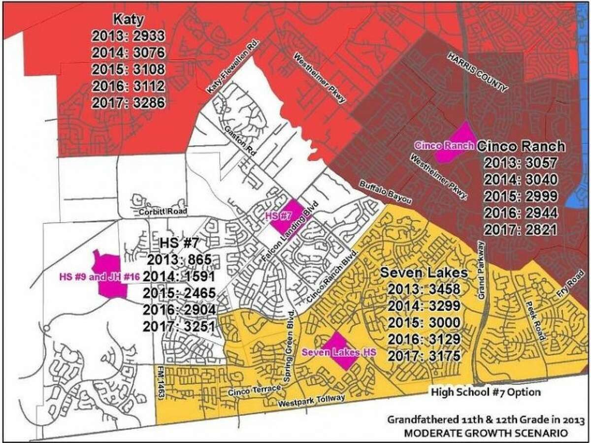 Katy Isd Boundary Map New High School Boundaries Set By Katy Isd Board