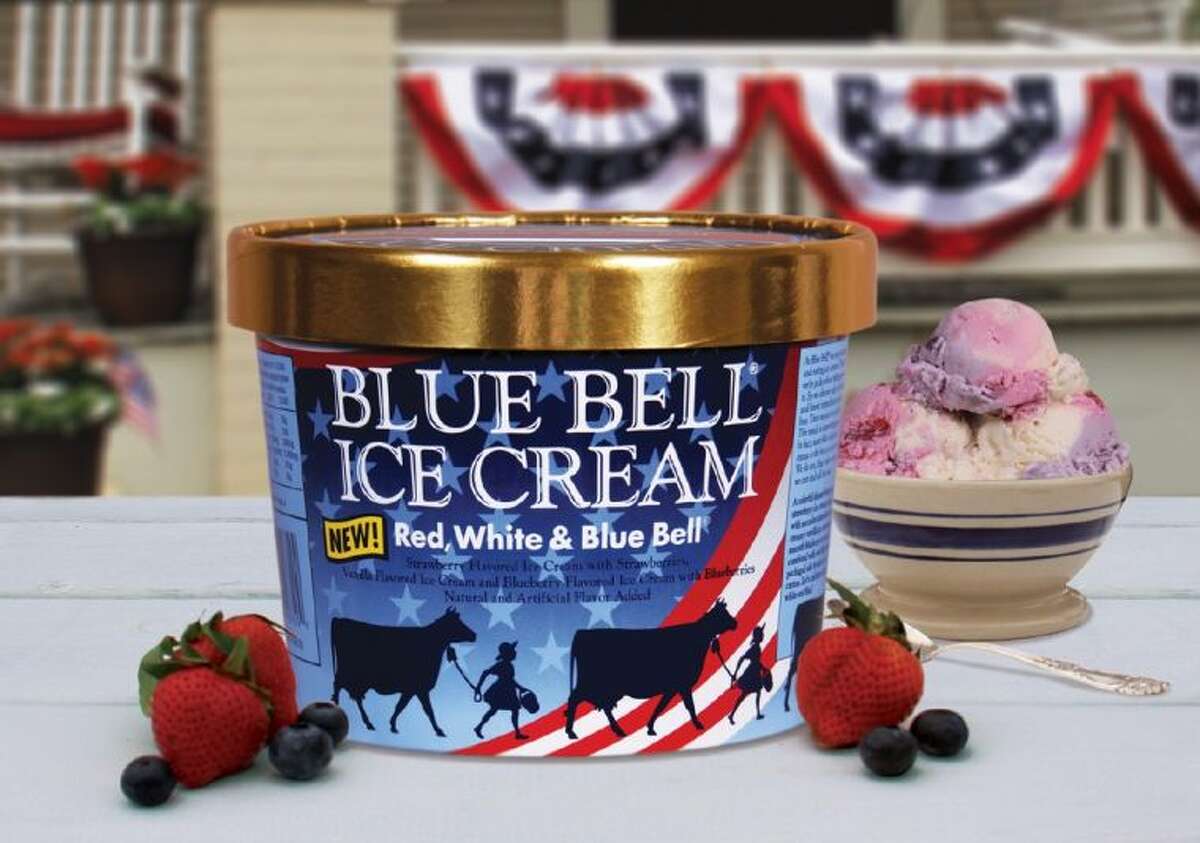 Celebrate With The New Red White And Blue Bell Ice Cream