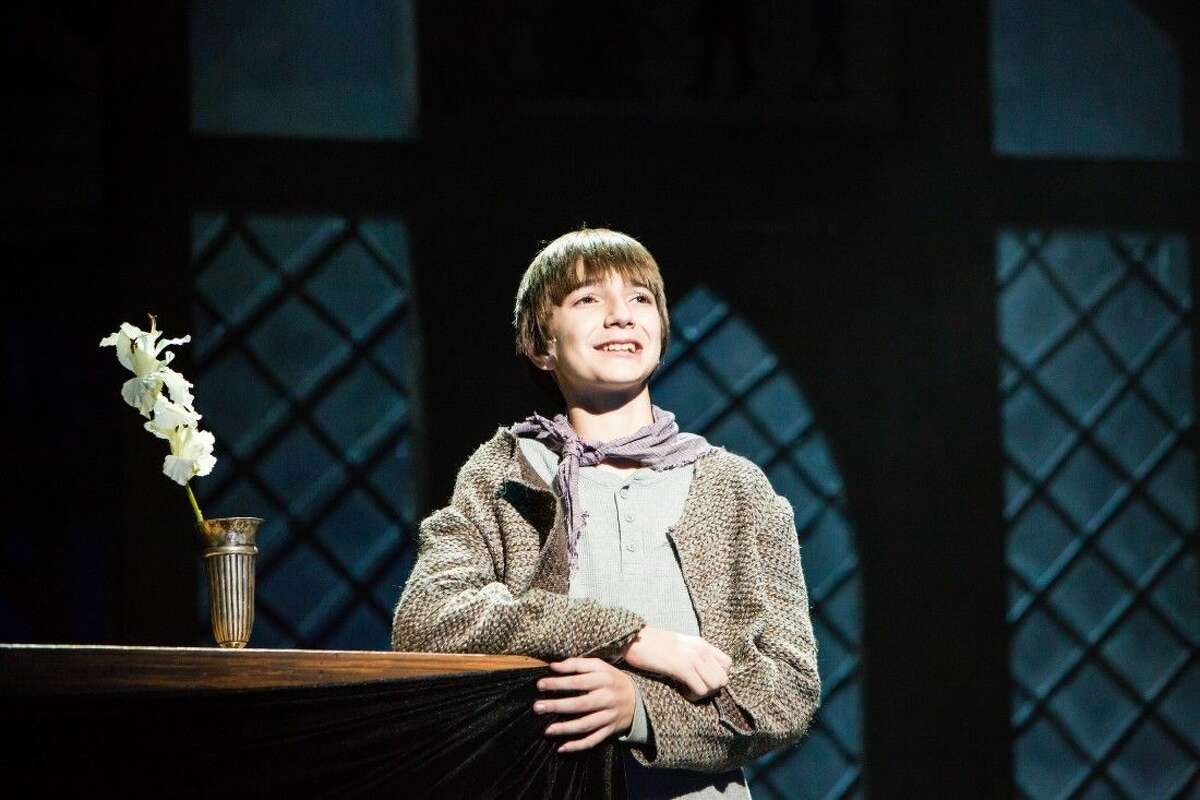 Christopher Wolff plays Oliver in Theatre Under the Stars’ current production of “Oliver!” at The Hobby Center.
