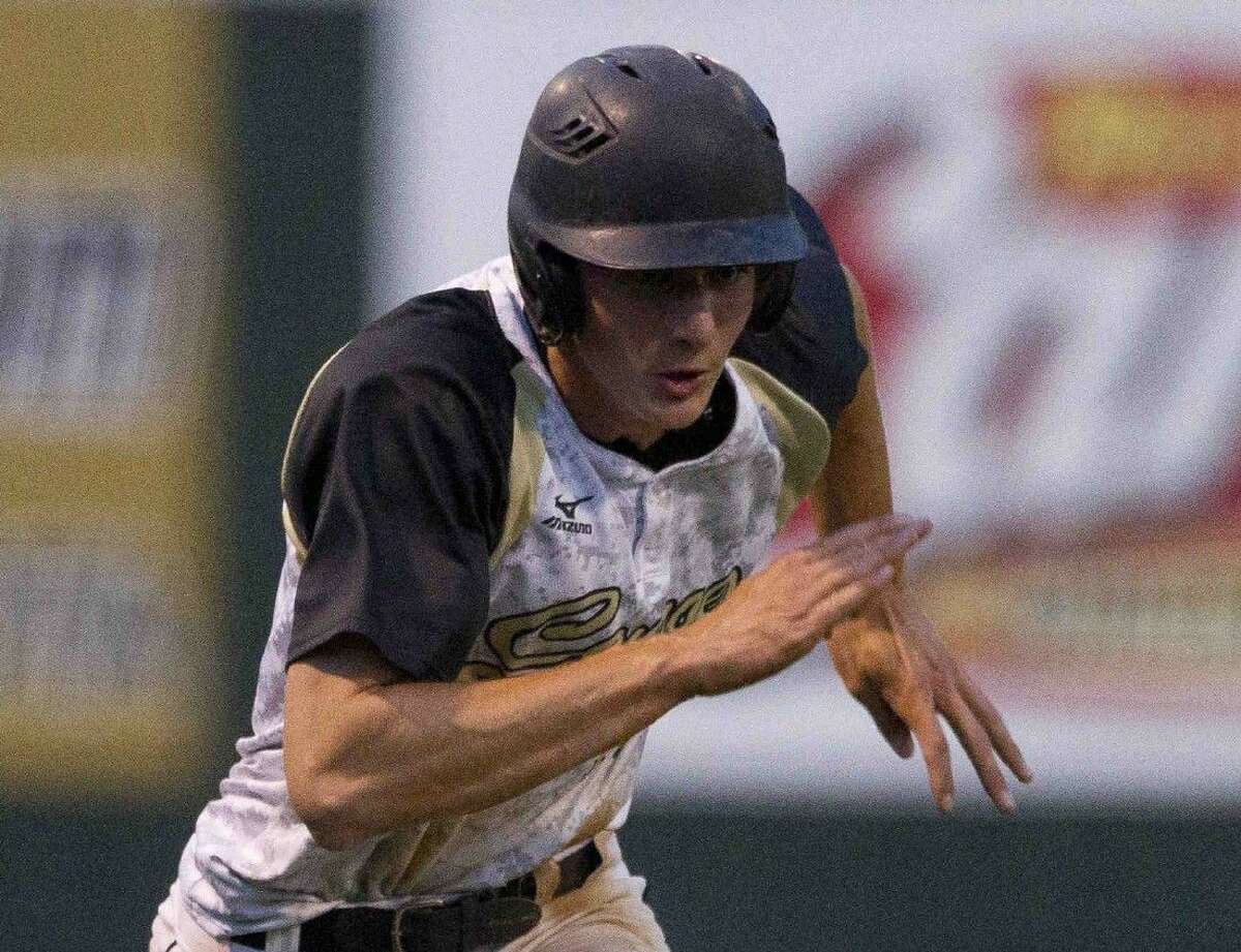 Conroe's Riley Wohlschlaeger was a first-team all-district selection this season.