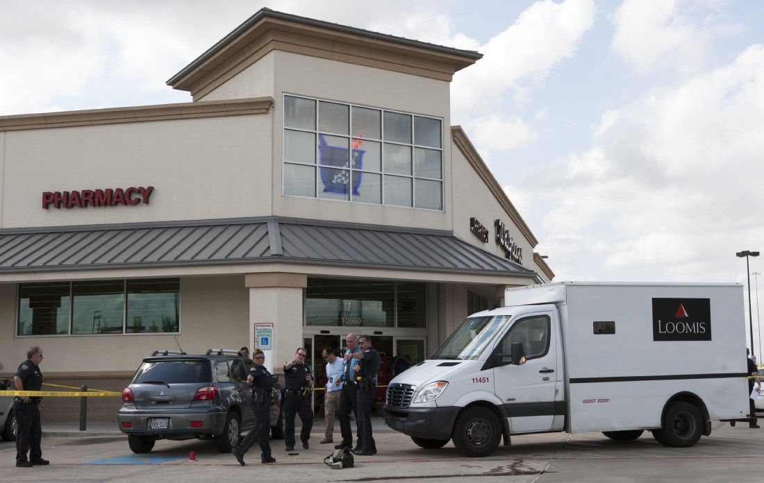 Houston No. 1 in US in armored car, bank takeover robberies