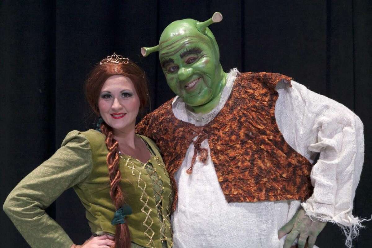 Scarlett Czarnopis plays Fiona and Jeff Baldwin is Shrek in Stage Right’s “Shrek - The Musical” which opens Friday at the Crighton Theatre.