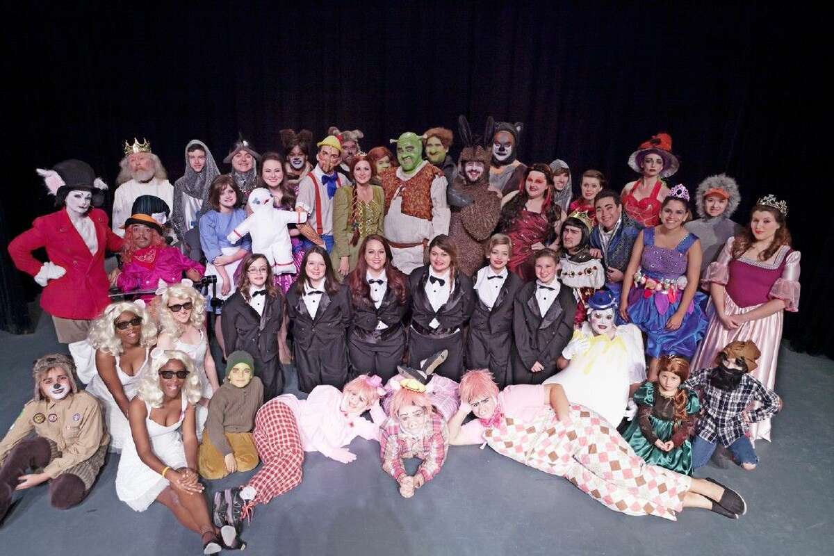 The cast of Stage Right’s “Shrek - The Musical.”