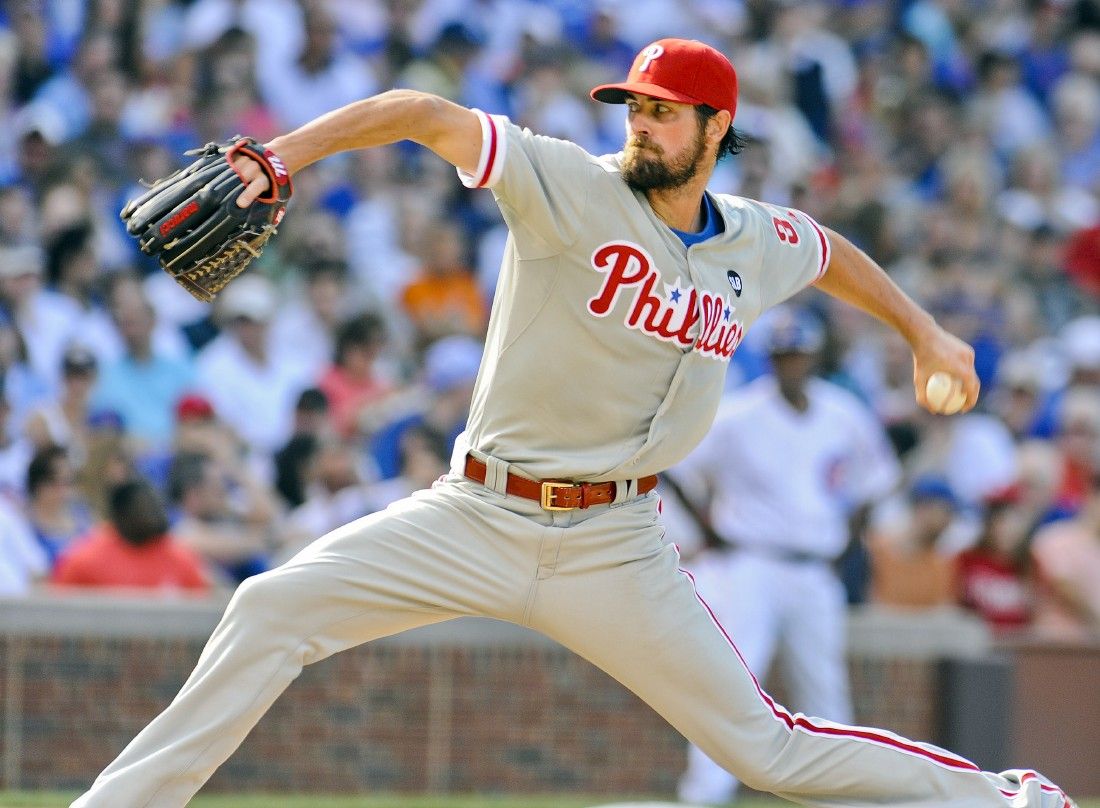 Phillies' Cole Hamels throws first no-hitter against Cubs in 50