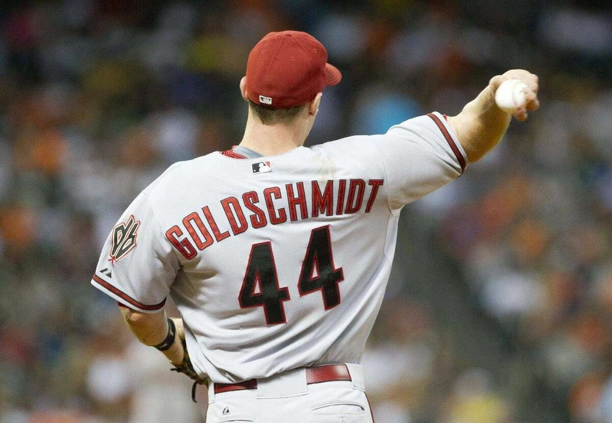 First baseman Paul Goldschmidt, formerly of The Woodlands, is having his best season with the Arizona Diamondbacks.
