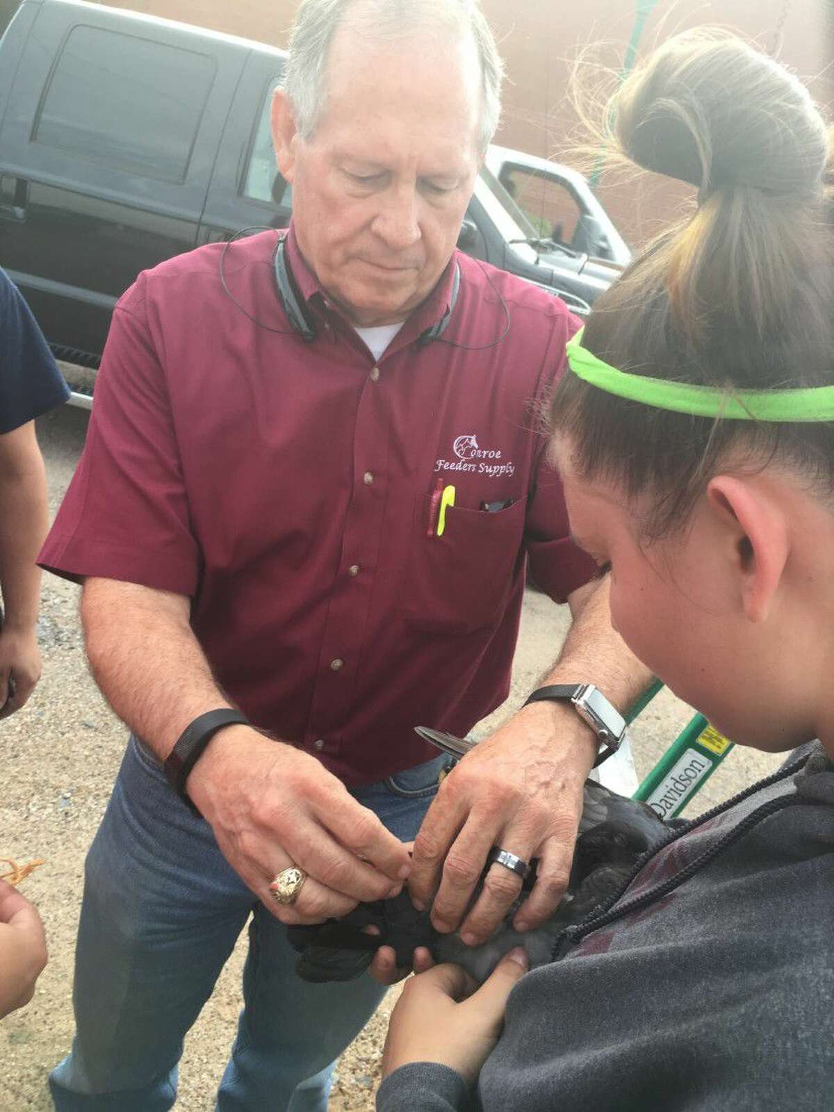 Conroe Feeder’s Supply rescues entangled bird