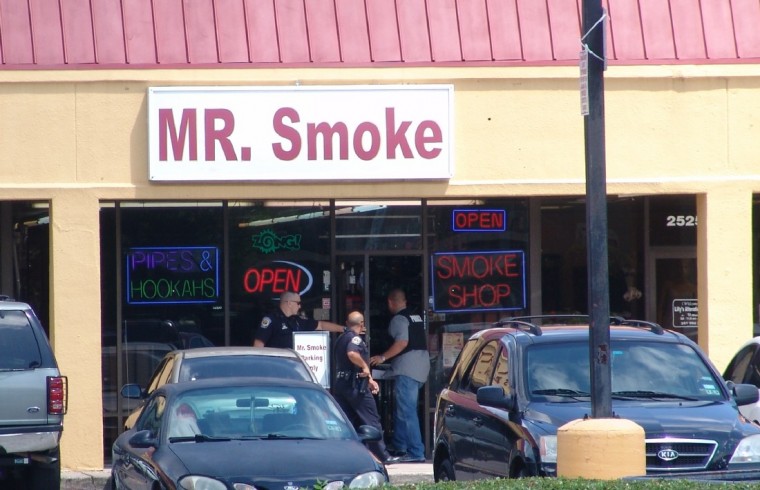 smoke shop in compton shooting
