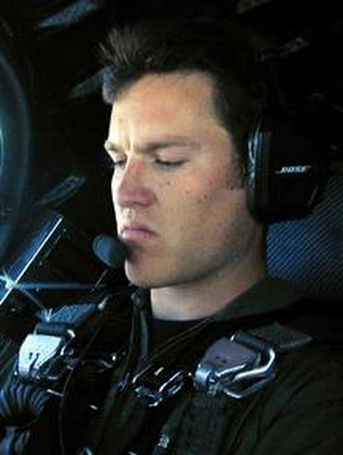 In this undated photo released Saturday, Nov. 1, 2014, by Scaled Composites, shows Michael Alsbury, who was killed while co-piloting the test flight of Virgin Galactic SpaceShipTwo on Friday, Oct. 31, 2014. The surviving pilot was identified as Peter Siebold, 43.
