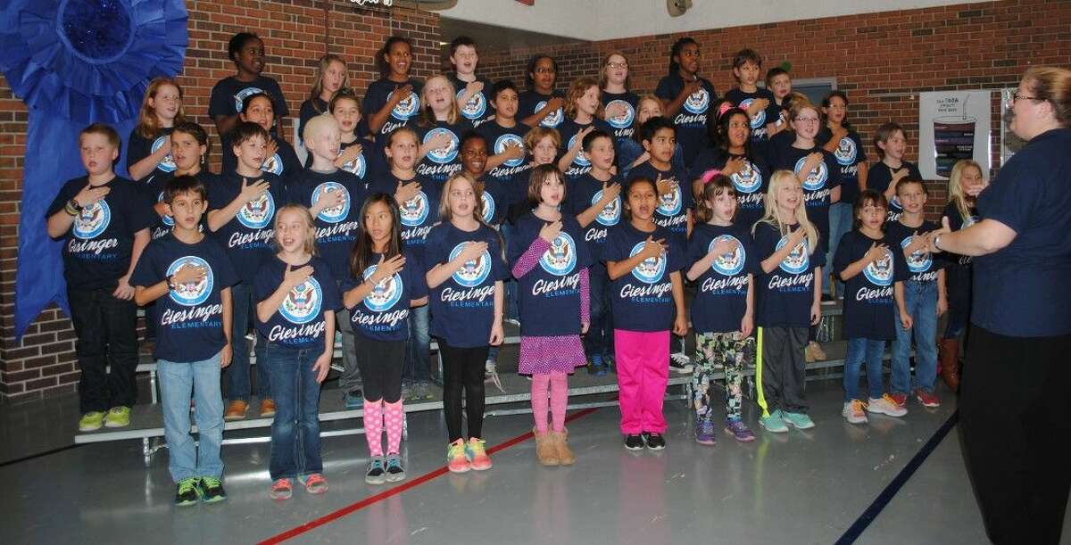 Giesinger Elementary celebrates Blue Ribbon award