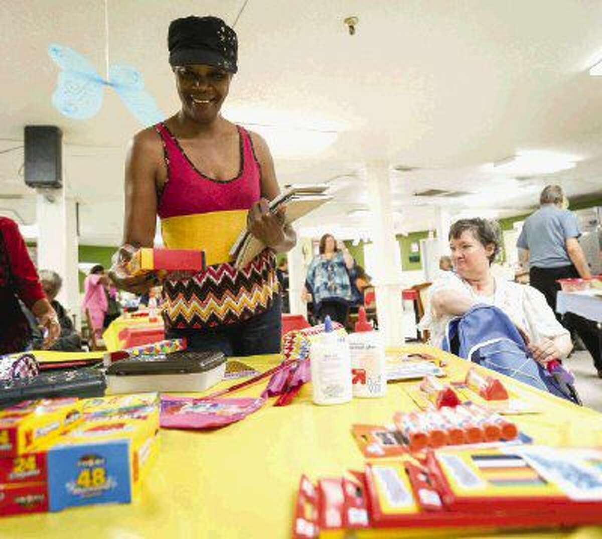 Willis nursing home residents buy backpacks for students