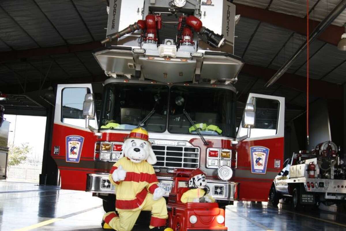 Porter Fire Department new mascot, Sparky