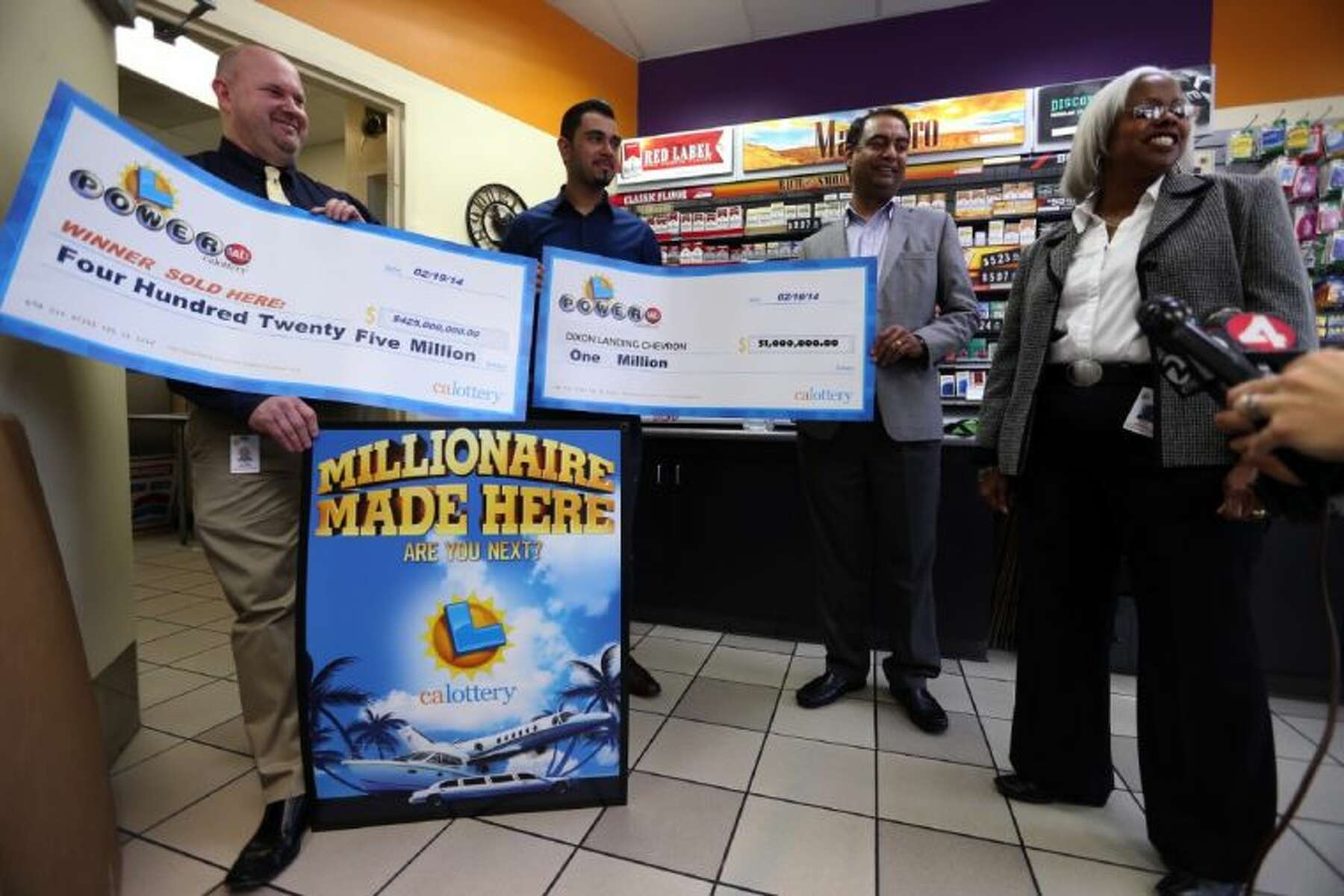 California store that sold $425M lotto gets $1M