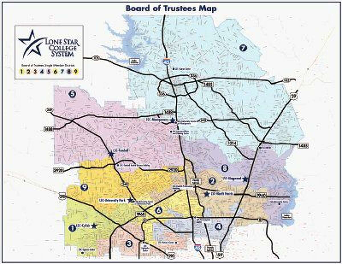 Lone Star North Harris Campus Map United States Map