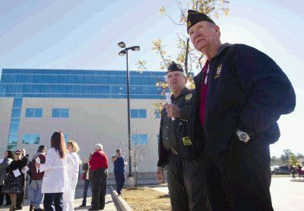 Thankful leaders christen Conroe VA clinic