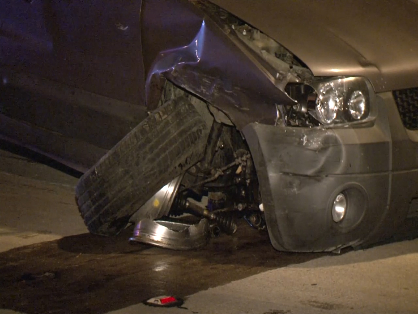 Auto-pedestrian crash shuts down North Freeway at Tidwell for 3 hours