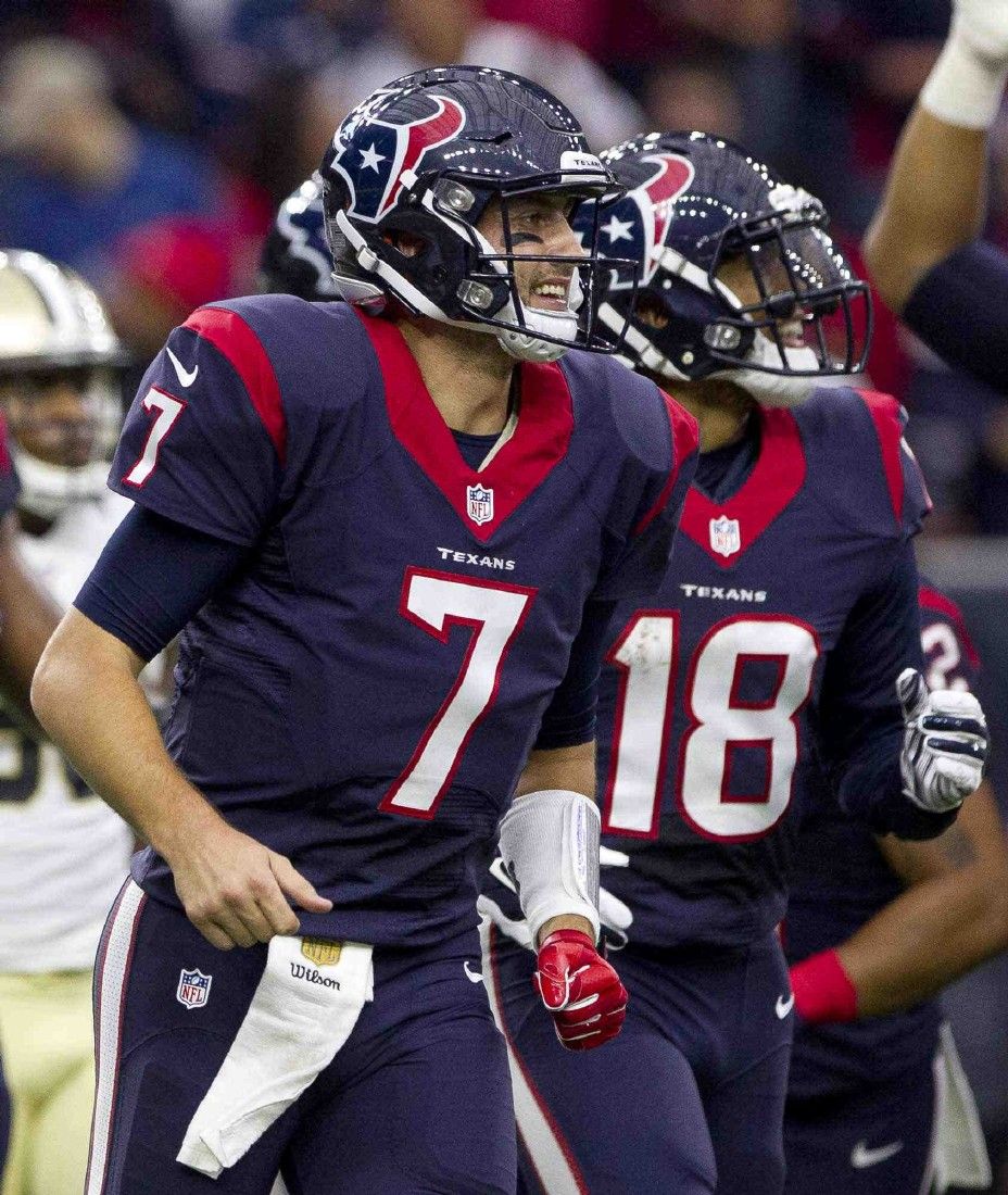 NFL: Houston QB Brian Hoyer To Start Against Jaguars