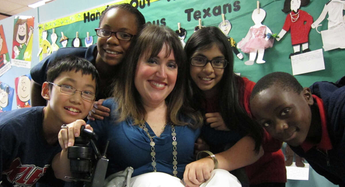 Angela Wrigglesworth embraces her students and has developed a distinct love for teaching.