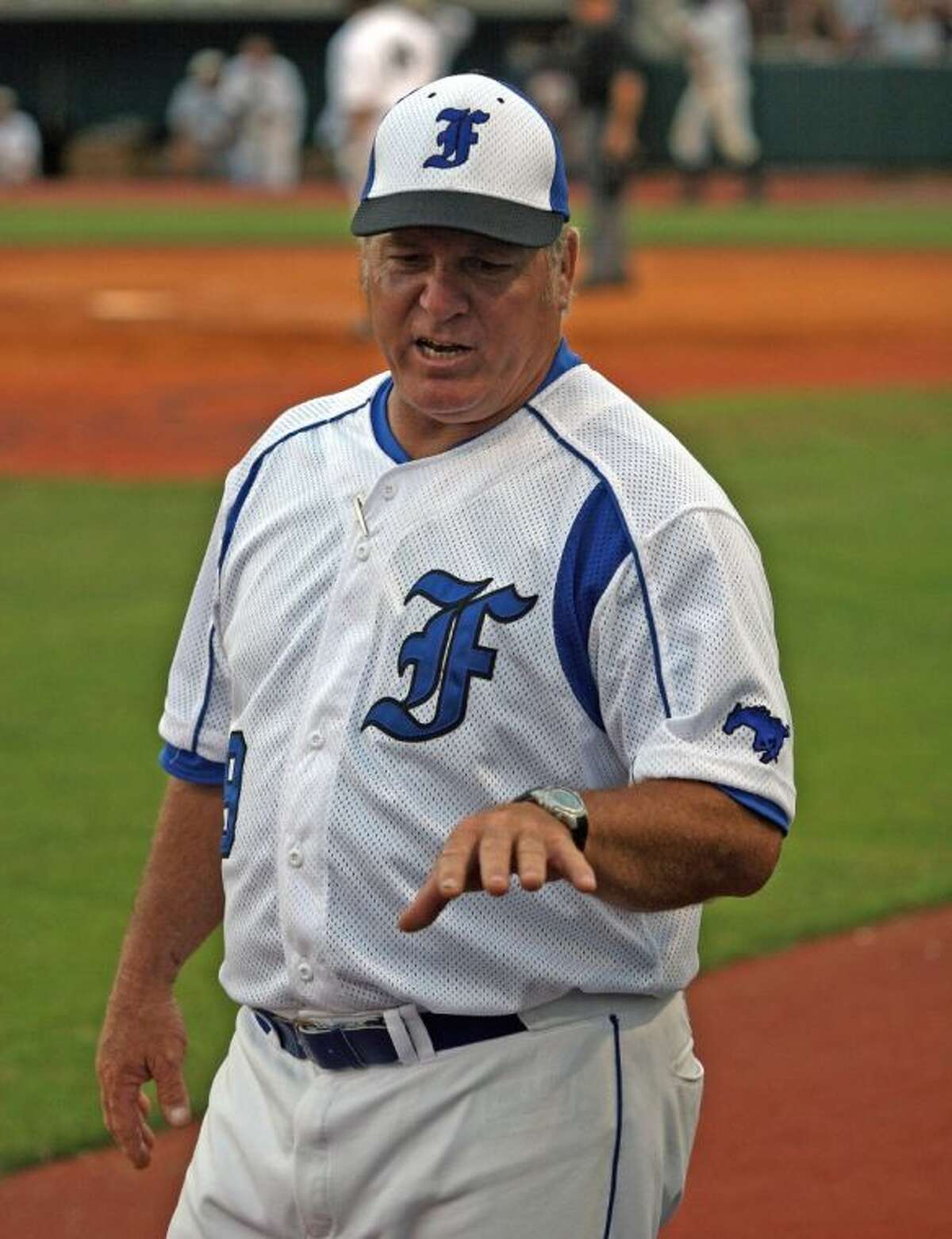Friendswood baseball coach Charlie Taylor has seen his team already lock up a playoff berth. Now the Mustangs are zeroing in on a District 24-4A title.
