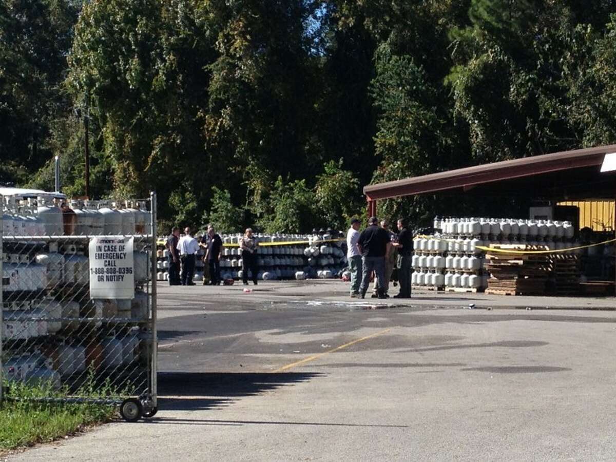 Two airlifted after explosion at East Montgomery County propane cylinder exchange location