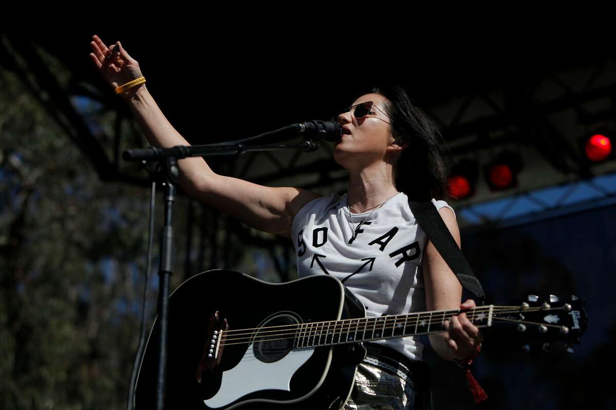 Cake lead singer John McCrea offers charged commentary at Hardly