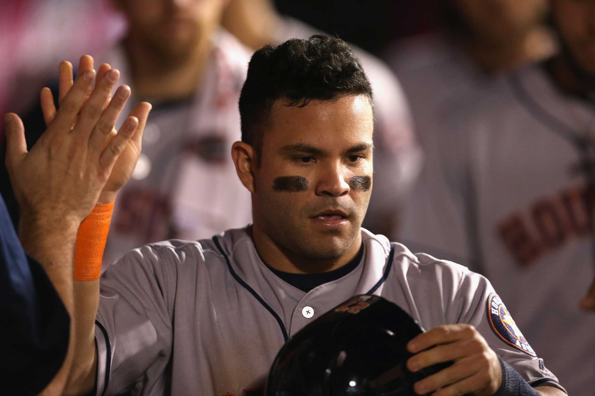 Astros fete Jose Altuve for American League batting title