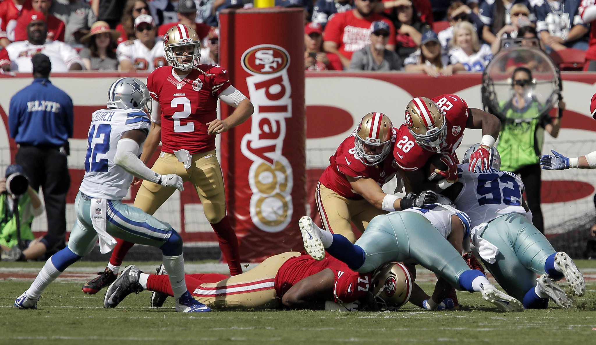 49ers players 'couldn't believe' how Cowboys fans took over Levi