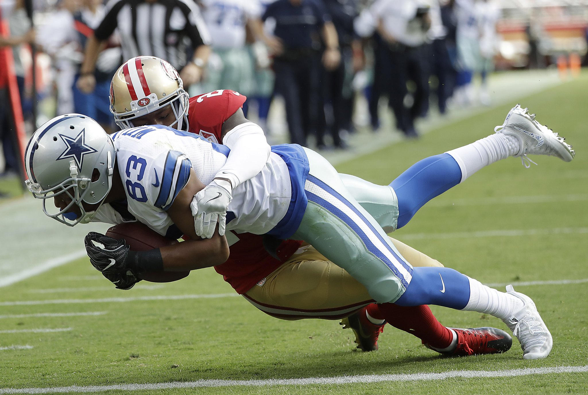 49ers players 'couldn't believe' how Cowboys fans took over Levi Stadium