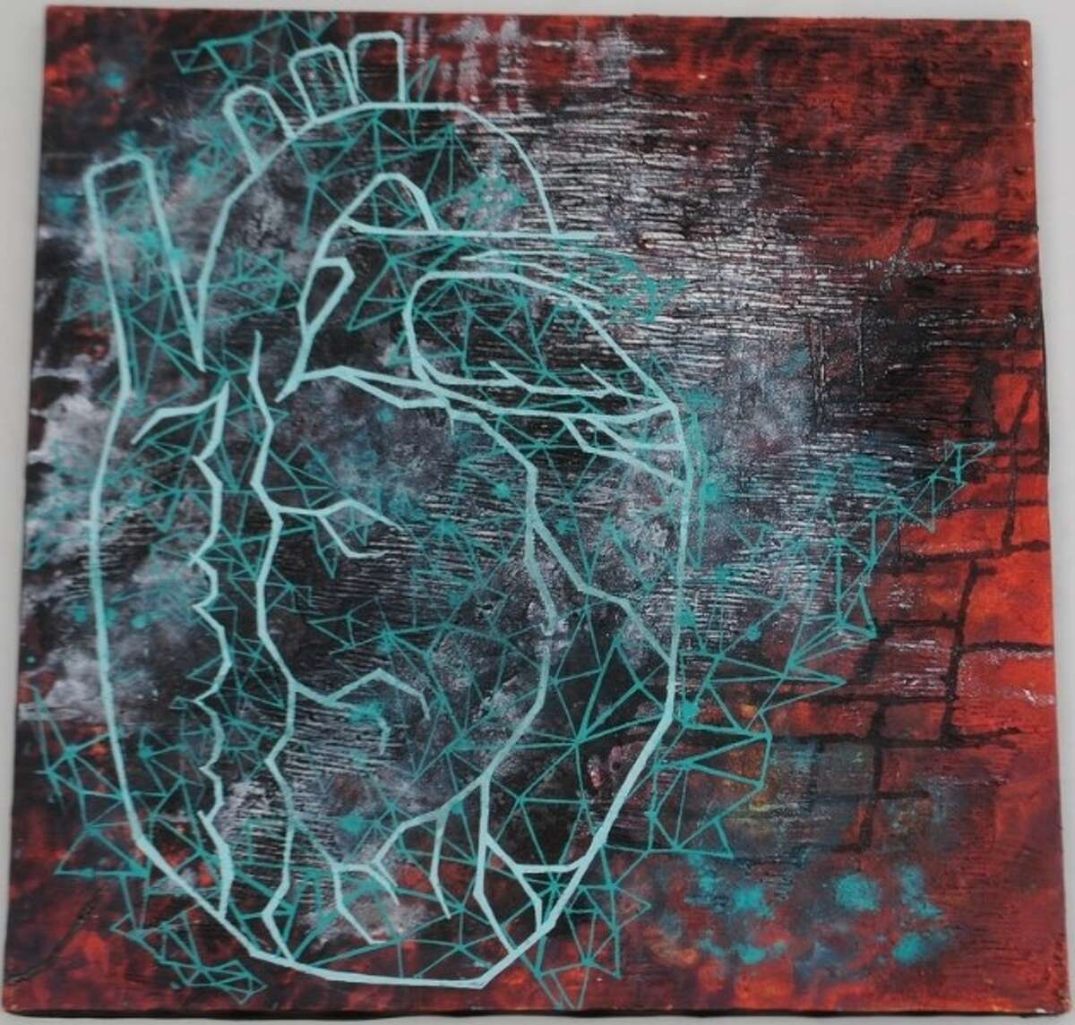 One of the pieces that will be on display for "Phases," Houston native Lisa Peters' first art exhibition, on display at the Sugar Land Art Center & Gallery from Jan. 17 to Jan. 26.
