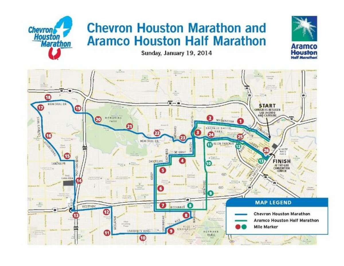 Top 10 spots to watch the Chevron Houston Marathon