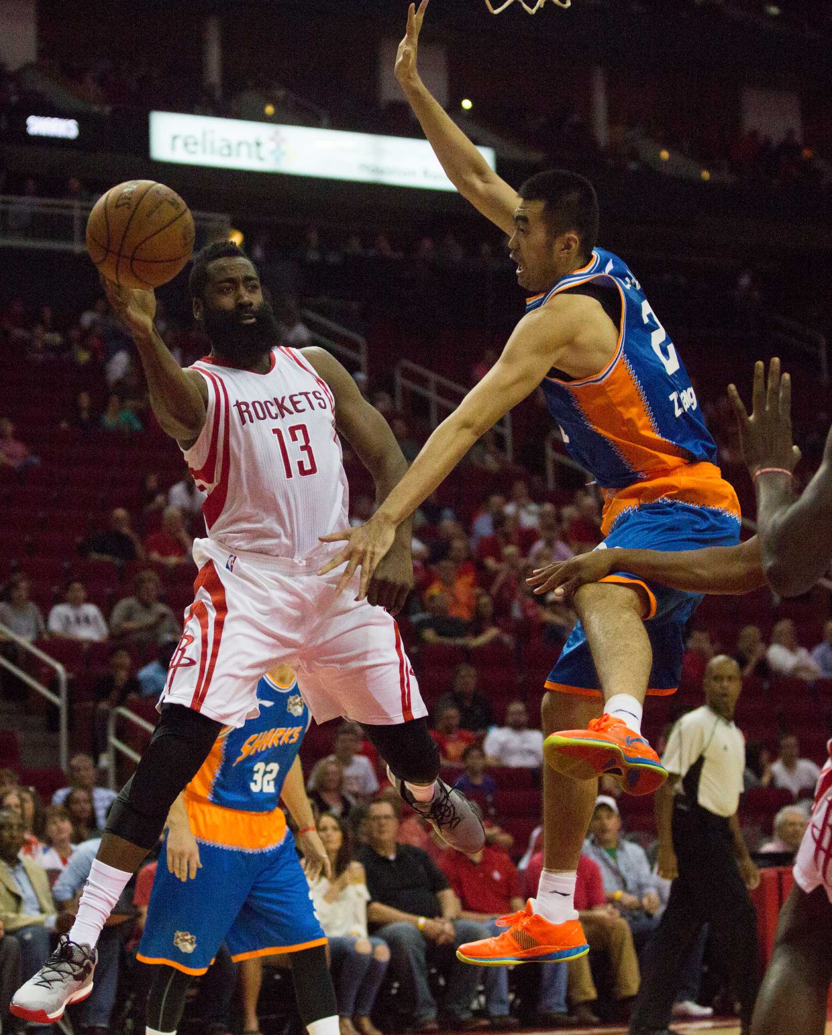 Oct. 2: Rockets vs. Shanghai Sharks