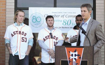 Were you 'Seen' at the Astros Caravan in Beaumont?