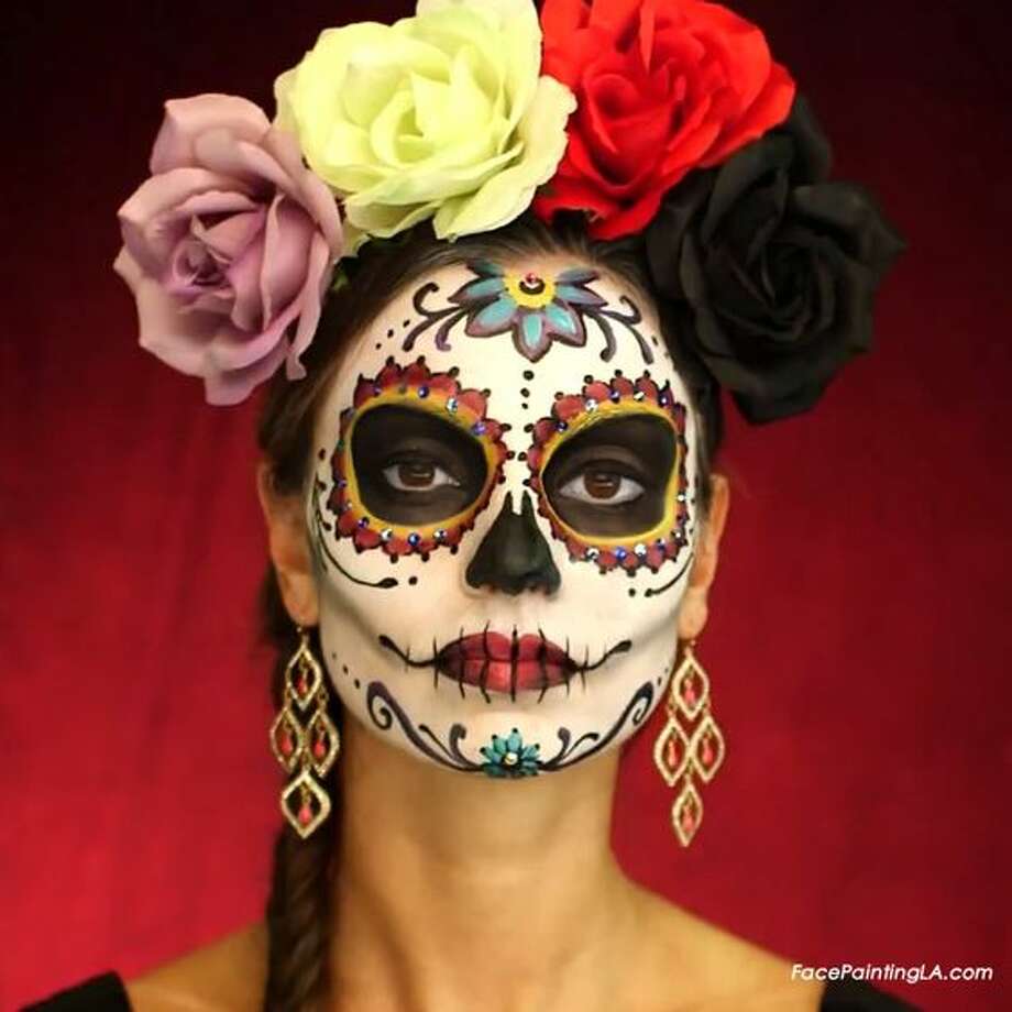 Arriba 105+ Foto Imagenes De Maquillaje Para El Dia De Muertos Lleno